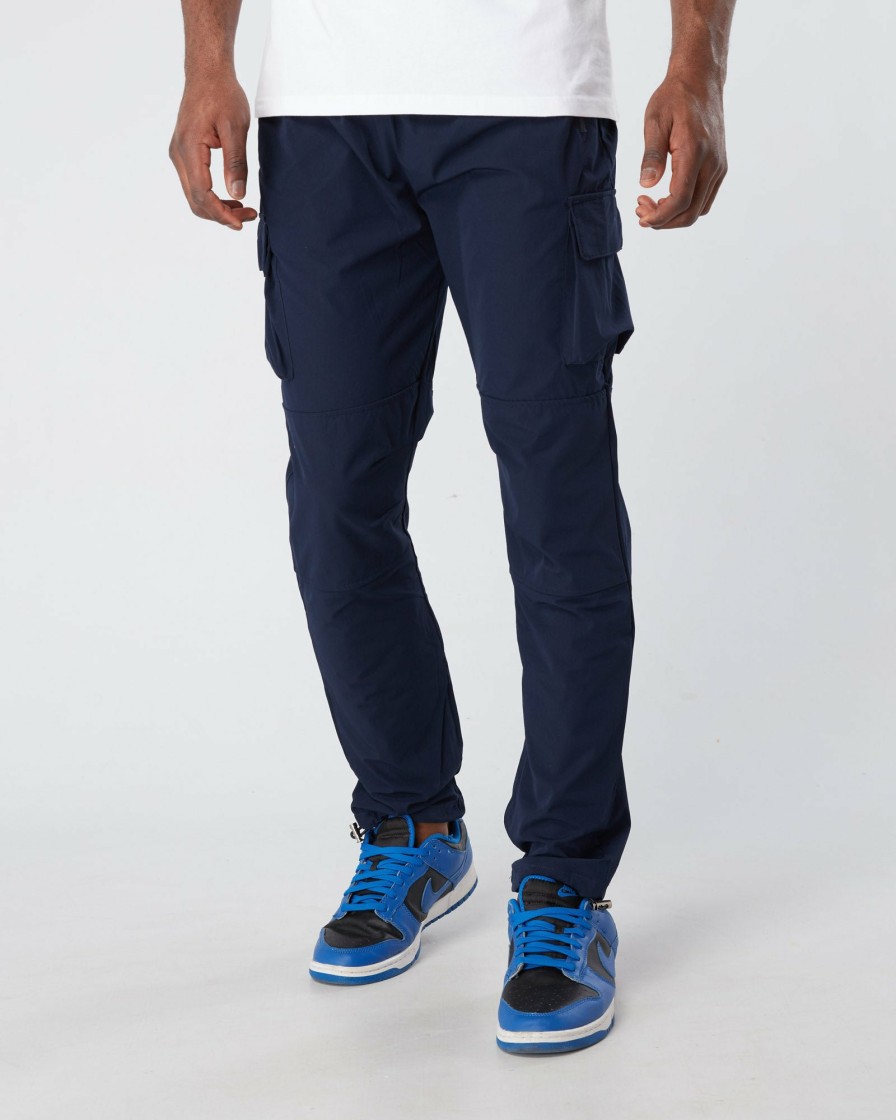 Menswear Mercier | Navy Mercier Signature Cargos