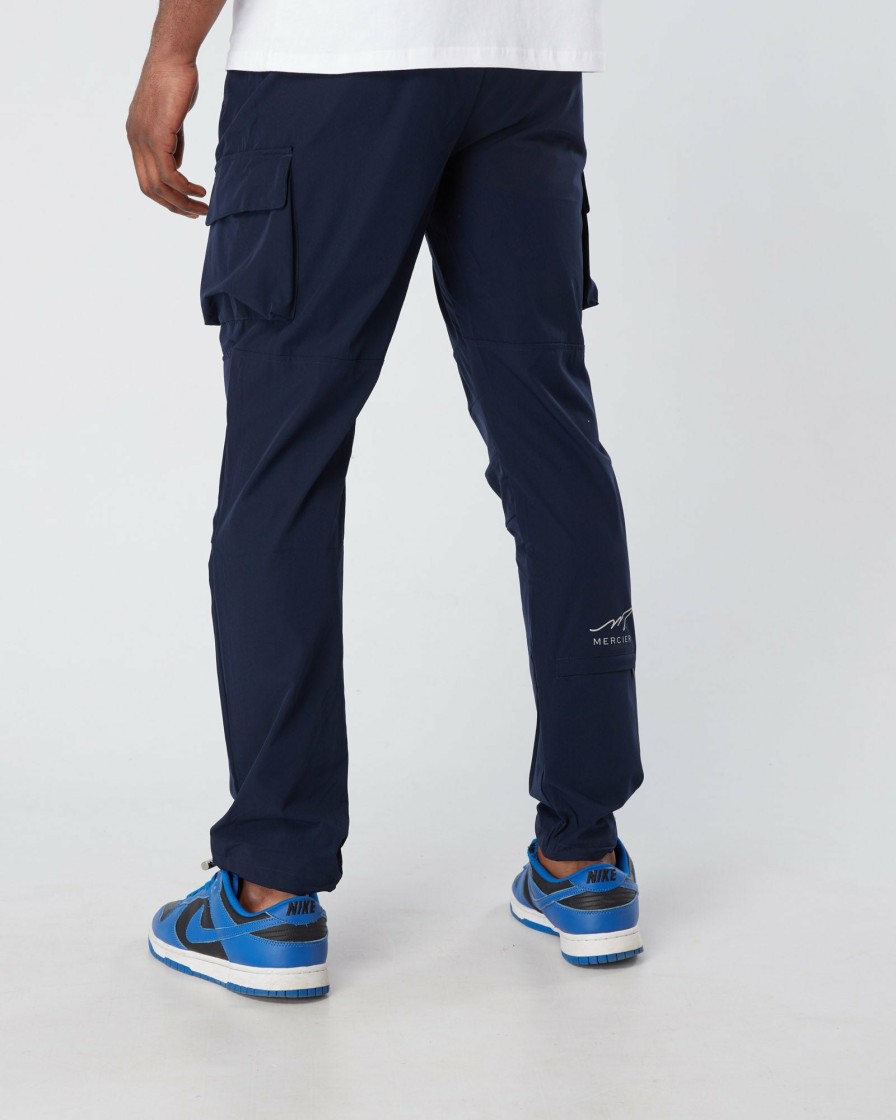 Menswear Mercier | Navy Mercier Signature Cargos