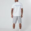 Menswear Mercier | White Blue Product Of Mercier Tshirt