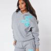 Womenswear Mercier | Womens Grey Marl Tiffany Og Hoodie