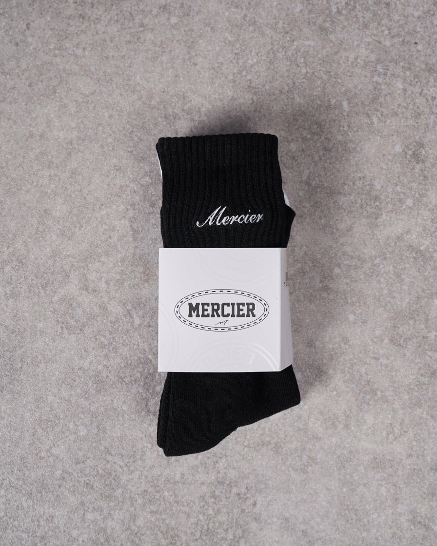 Menswear Mercier | Black & White Signature Mix Pack Socks