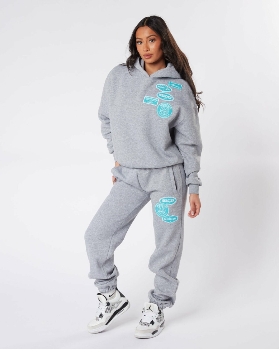 Womenswear Mercier | Womens Grey Marl Tiffany Og Hoodie