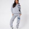 Womenswear Mercier | Womens Grey Marl Original Badge Jogger