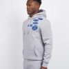 Menswear Mercier | Grey Marl Cobalt Og Badge Hoodie