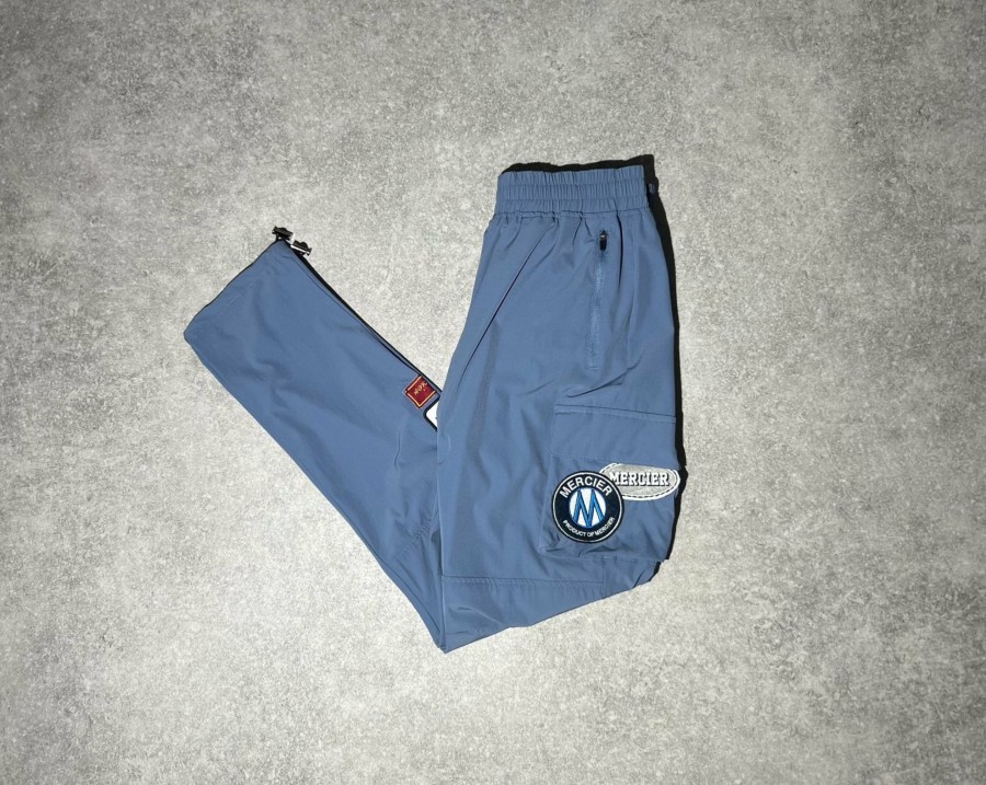 Menswear Mercier | Cool Blue Mercier Og Badge Cargos