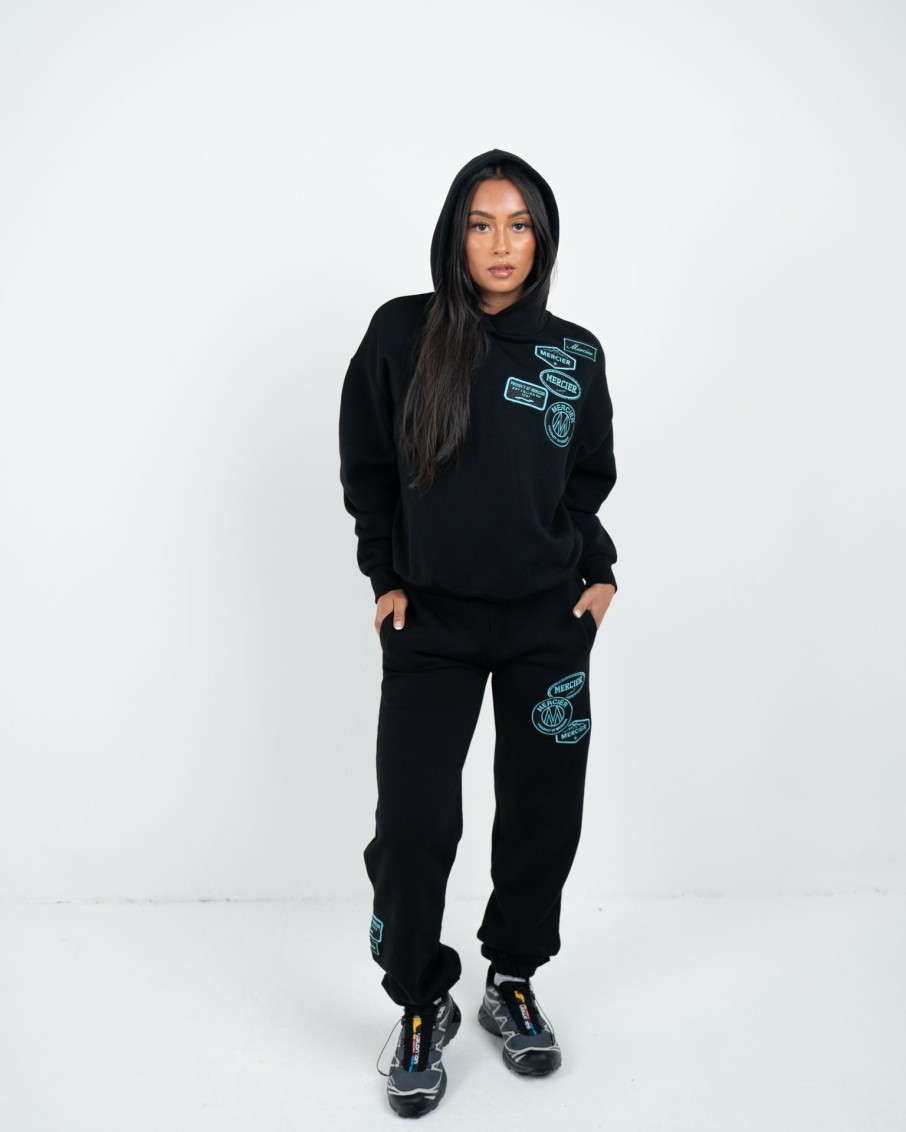 Womenswear Mercier | Womens Black Tiffany Og Badge Joggers