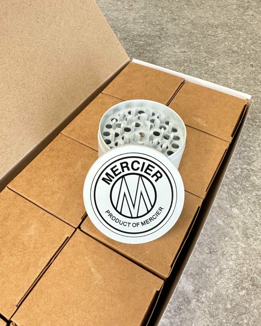 Menswear Mercier | White Mercier Og Alloy Grinder - Limited 1/100