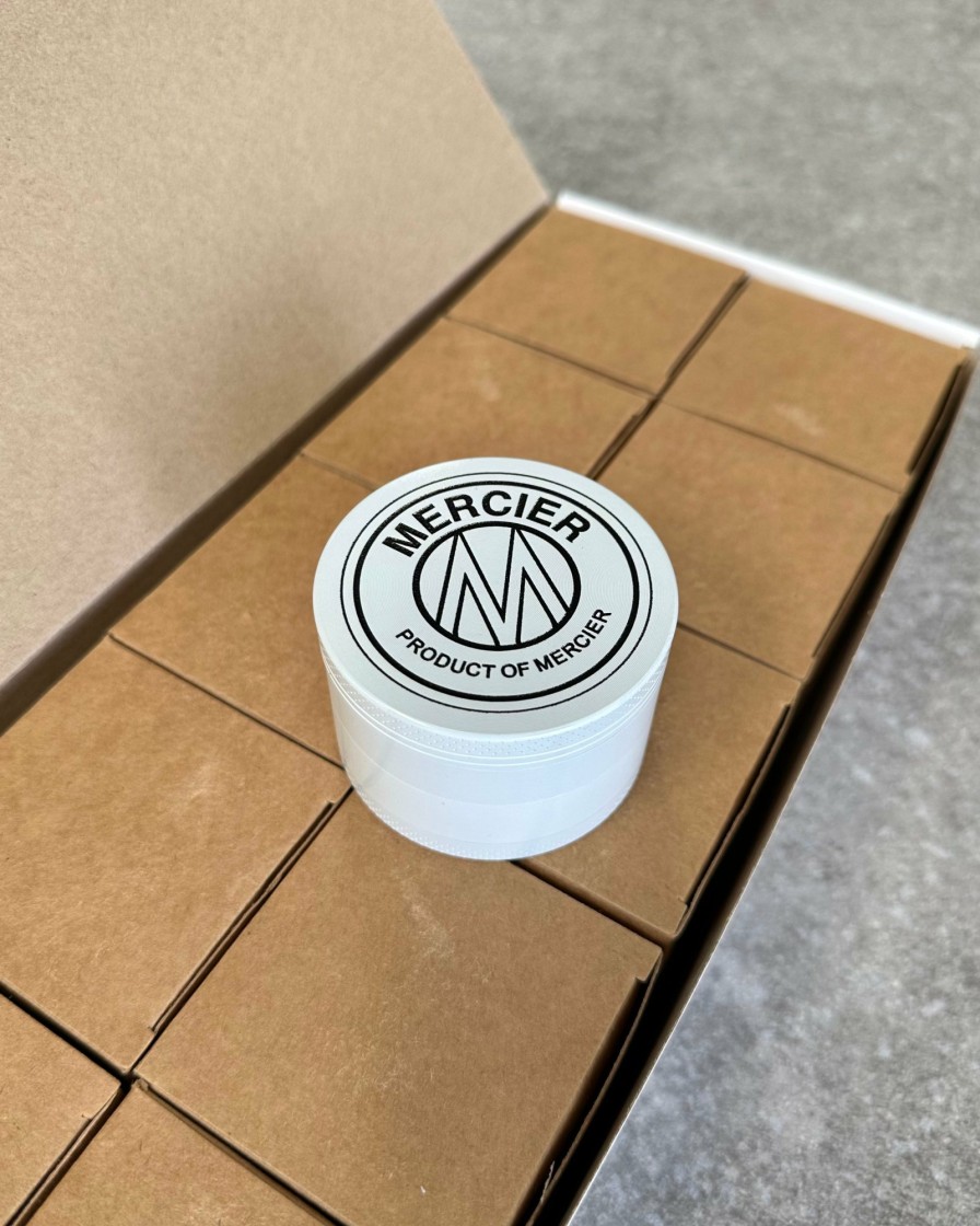 Menswear Mercier | White Mercier Og Alloy Grinder - Limited 1/100