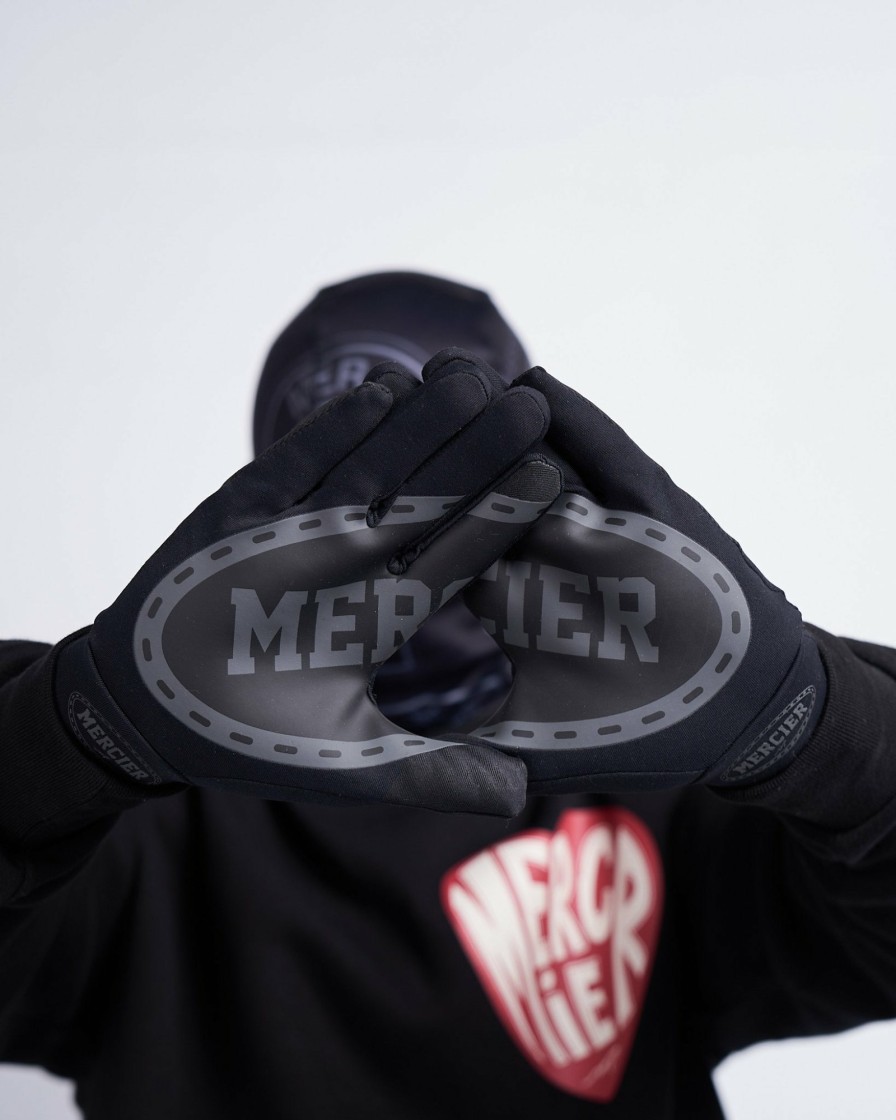 Menswear Mercier | Black Maison Tech Mercier Gloves