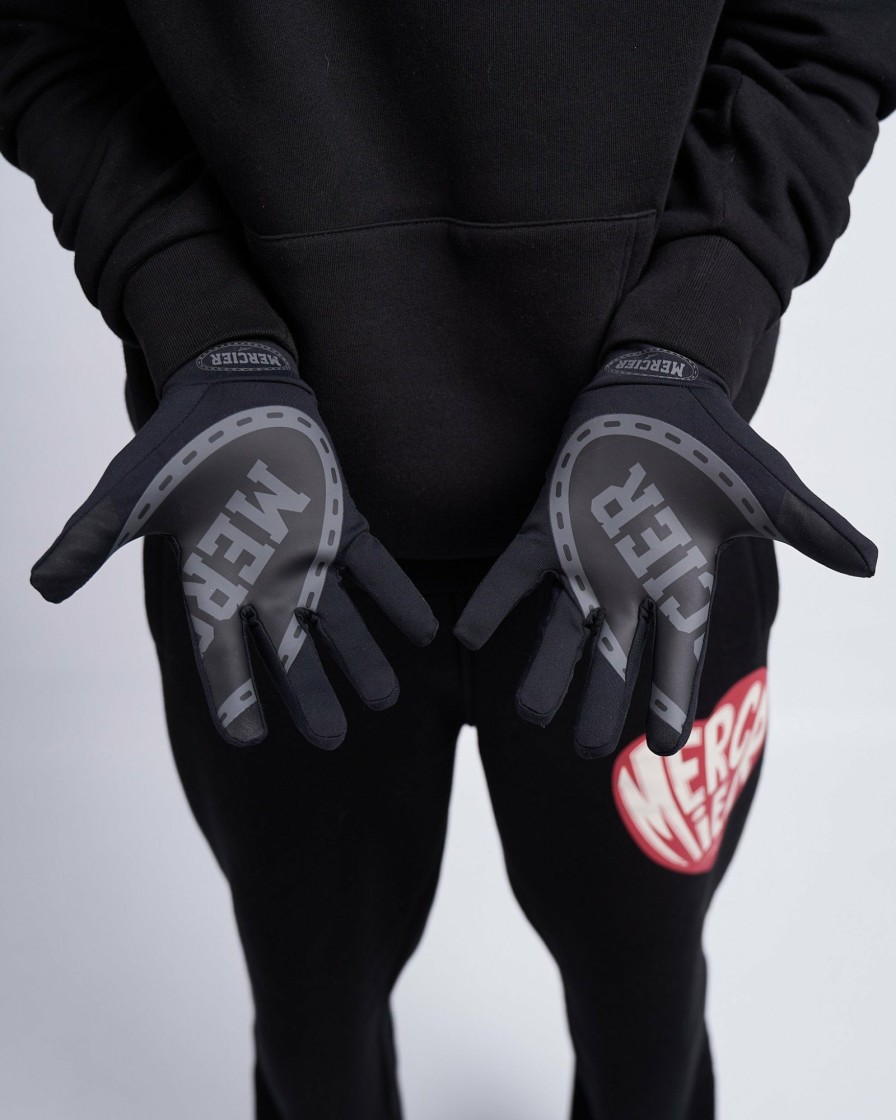 Menswear Mercier | Black Maison Tech Mercier Gloves