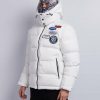 Menswear Mercier | White Og Badge Puffer Jacket