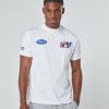 Menswear Mercier | White Blue Mercier Empire Tshirt