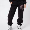 Womenswear Mercier | Womens Black Pink Og Badge Joggers