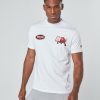 Menswear Mercier | White Red Mercier Empire Tshirt