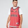 Menswear Mercier | Red Mercier Crawford Basketball Vest