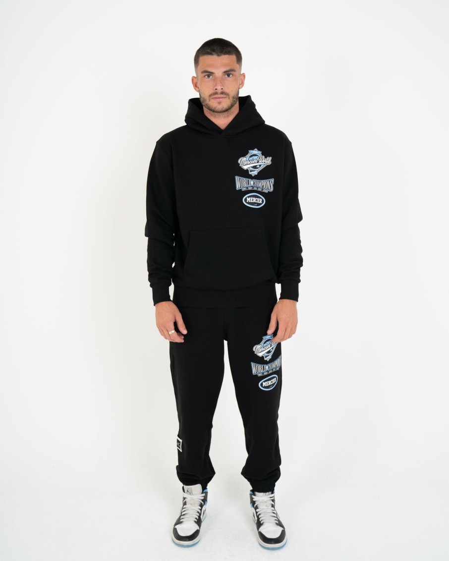 Menswear Mercier | Black Sky Mercier World Joggers