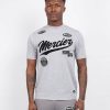 Menswear Mercier | Grey Marl Mercier Teams Tshirt