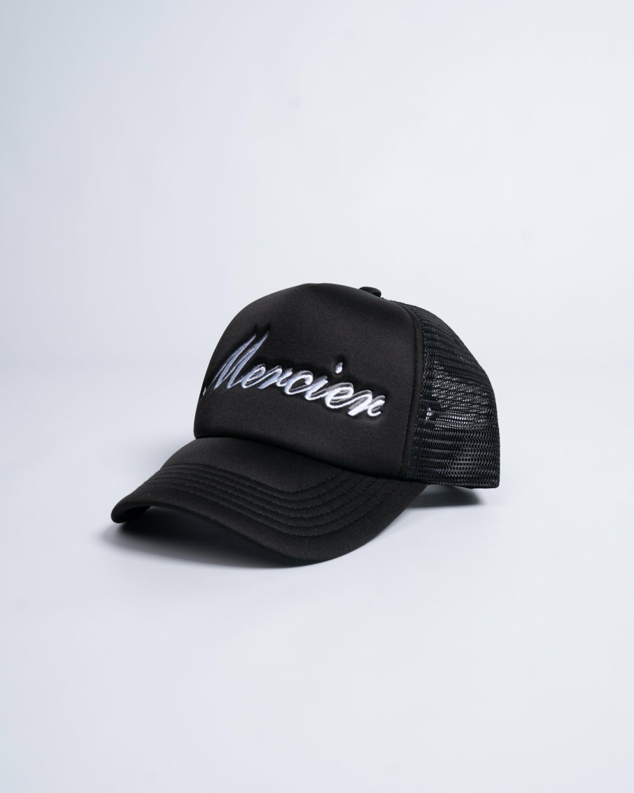 Menswear Mercier | Black Signature Foam Trucker