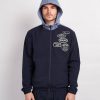 Menswear Mercier | Navy Placid Blue Division Badge Windbreaker