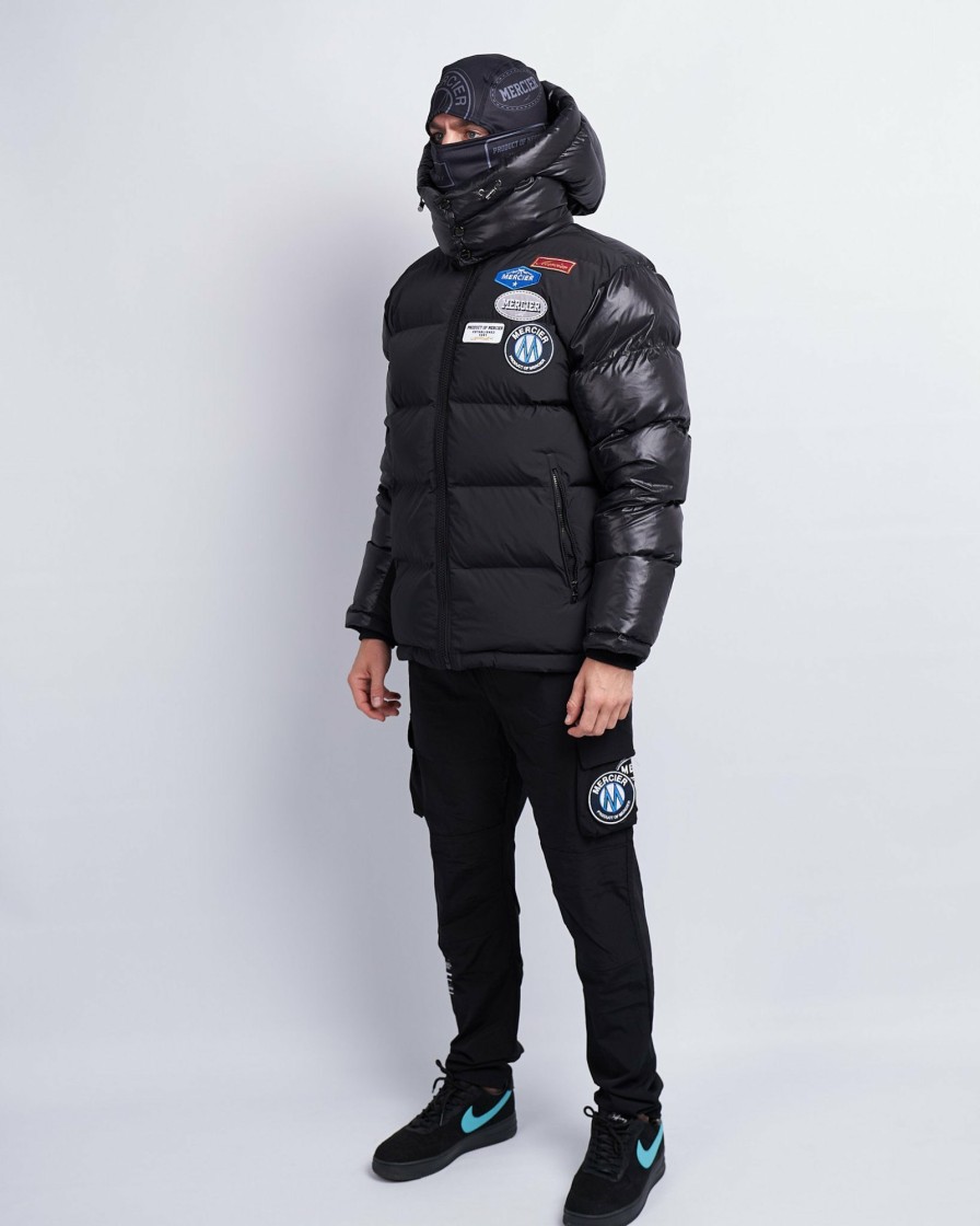 Menswear Mercier | Black Og Badge Panelled Jacket