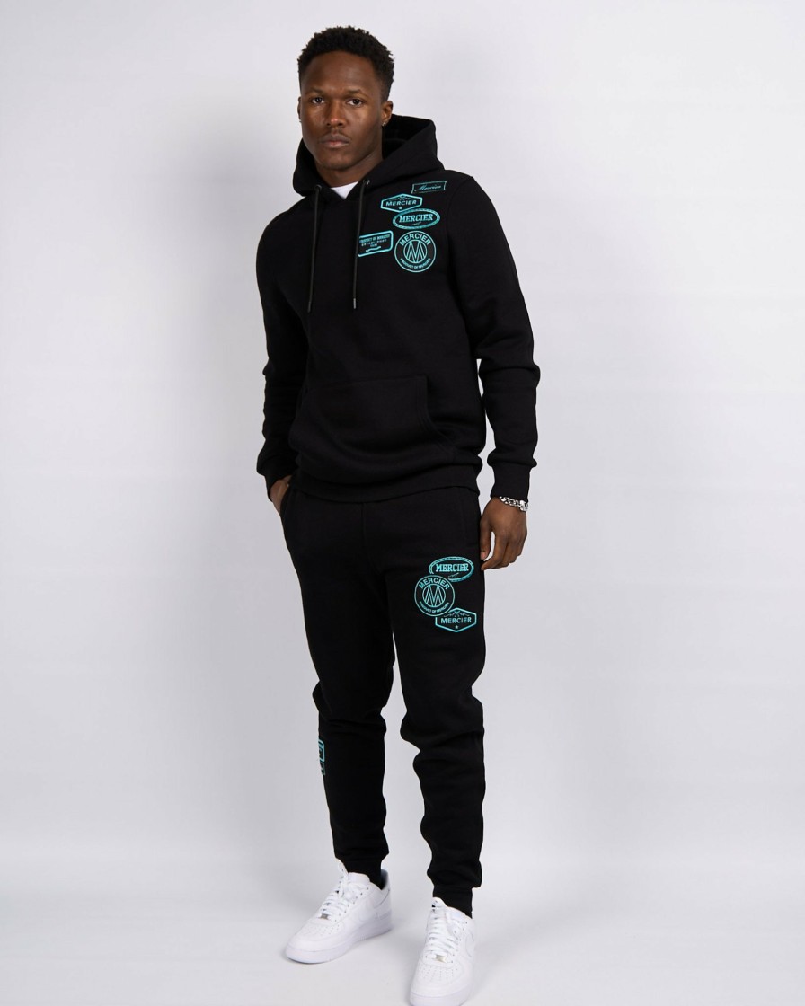 Menswear Mercier | Black Tiffany Og Badge Hoodie