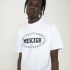 Menswear Mercier | White Navy Mercier Maison Tshirt