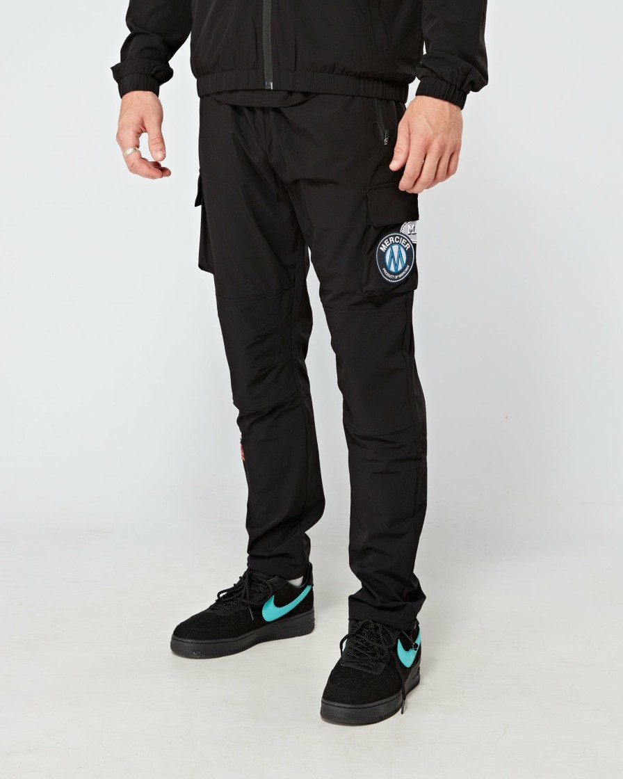 Menswear Mercier | Black Og Badge Cargos