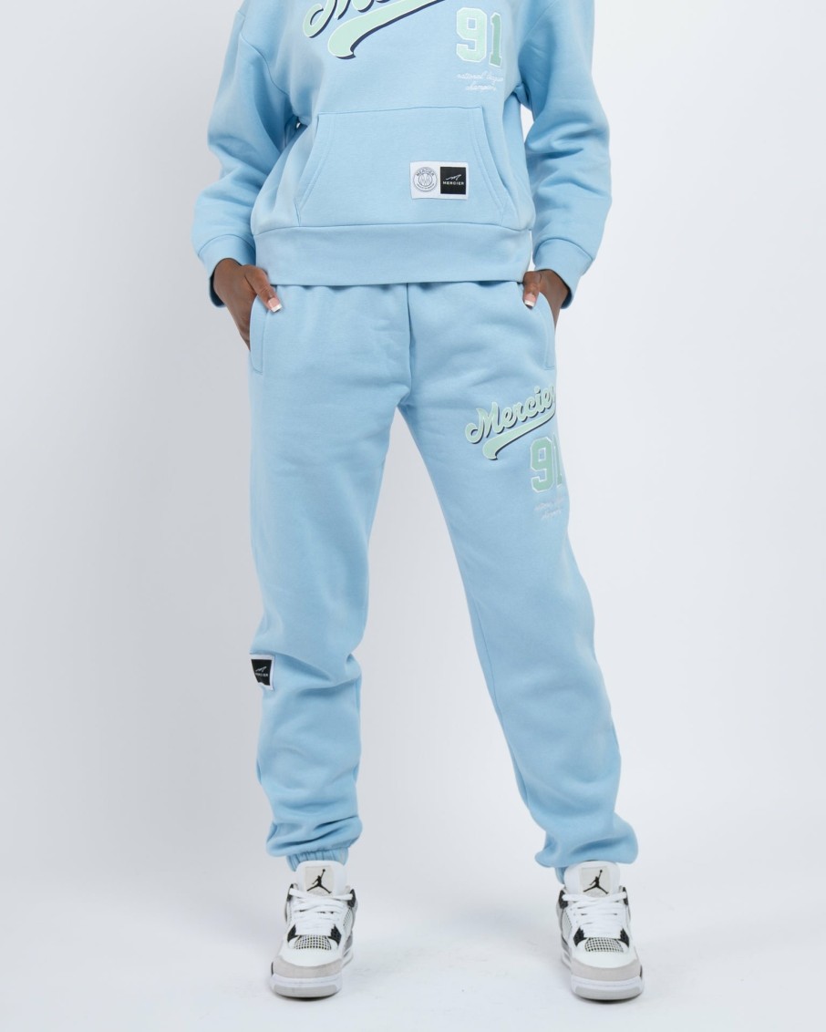 Womenswear Mercier | Womens Placid Blue Mercier Emerson Jogger