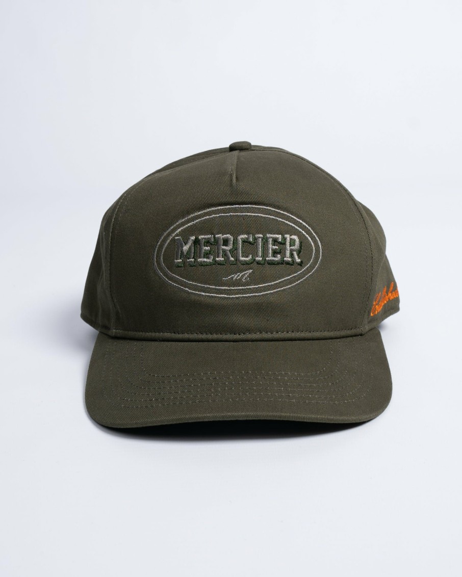 Menswear Mercier | Khaki Unstructured Maison Cap