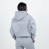 Womenswear Mercier | Womens Grey Marl Product Of Mercier Hoodie