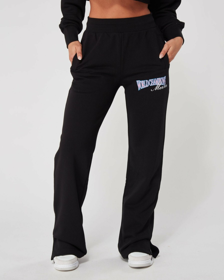 Womenswear Mercier | Womens Black Mercier World Champions Bottoms