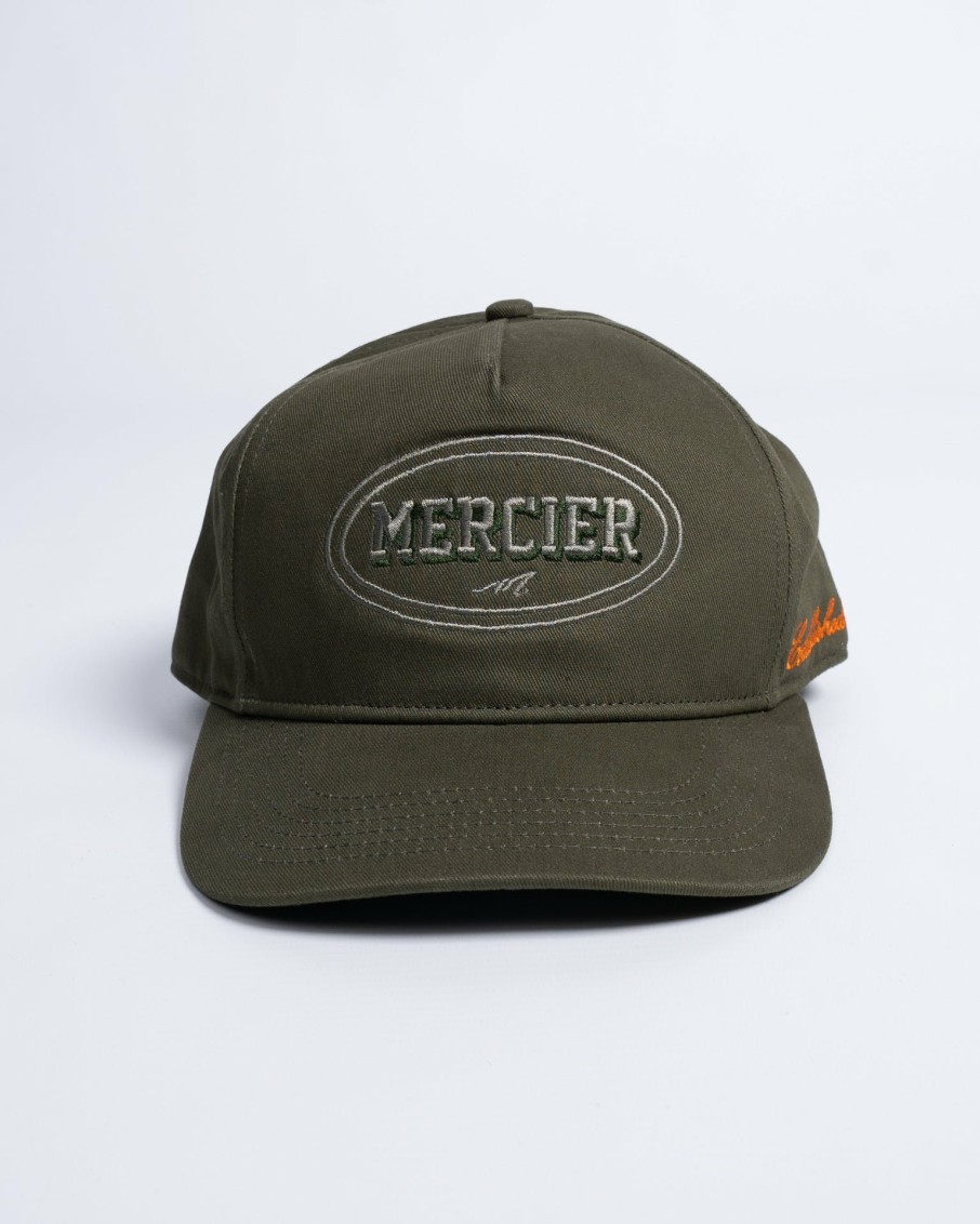 Menswear Mercier | Khaki Unstructured Maison Cap