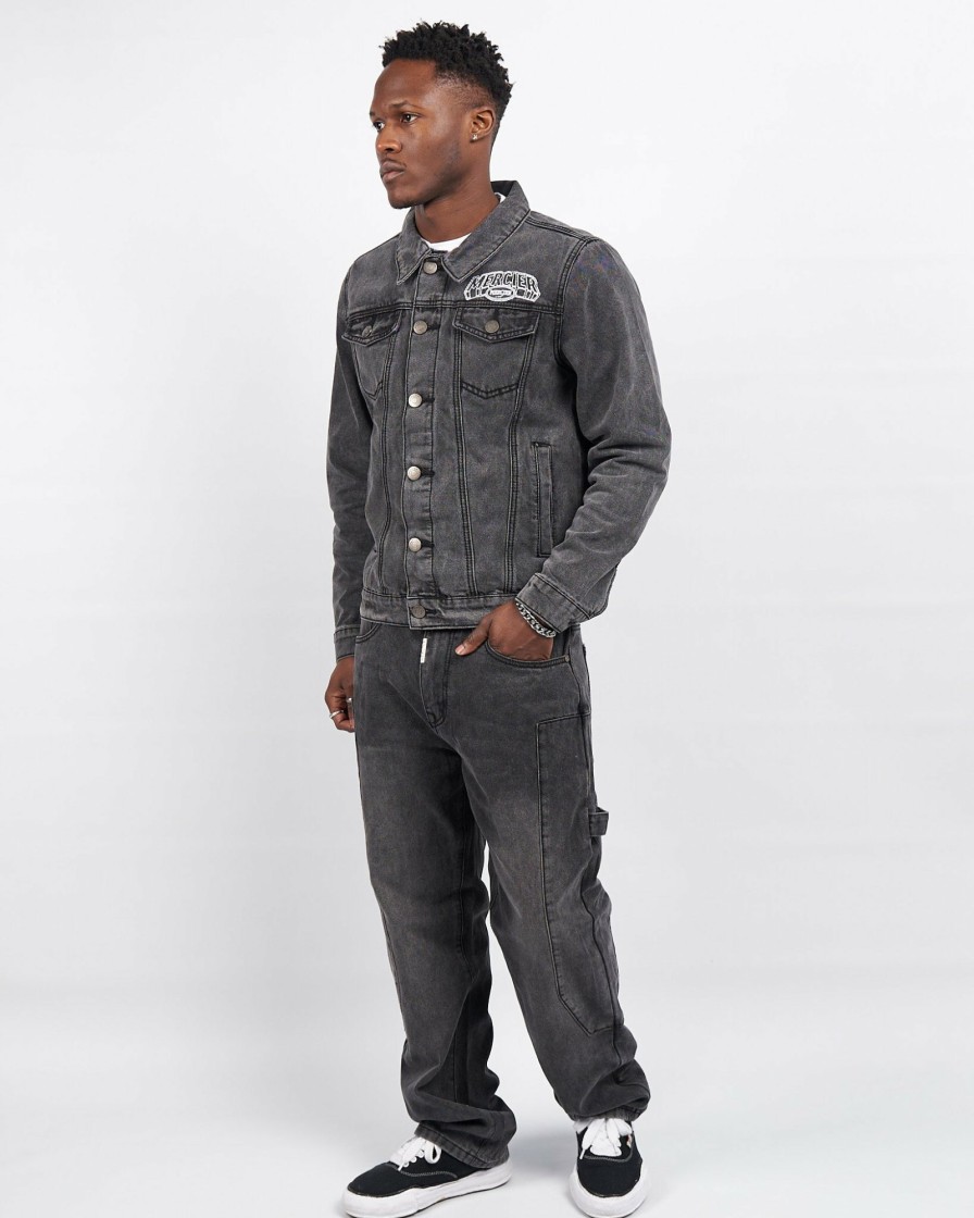 Menswear Mercier | Charcoal Court Denim Jacket