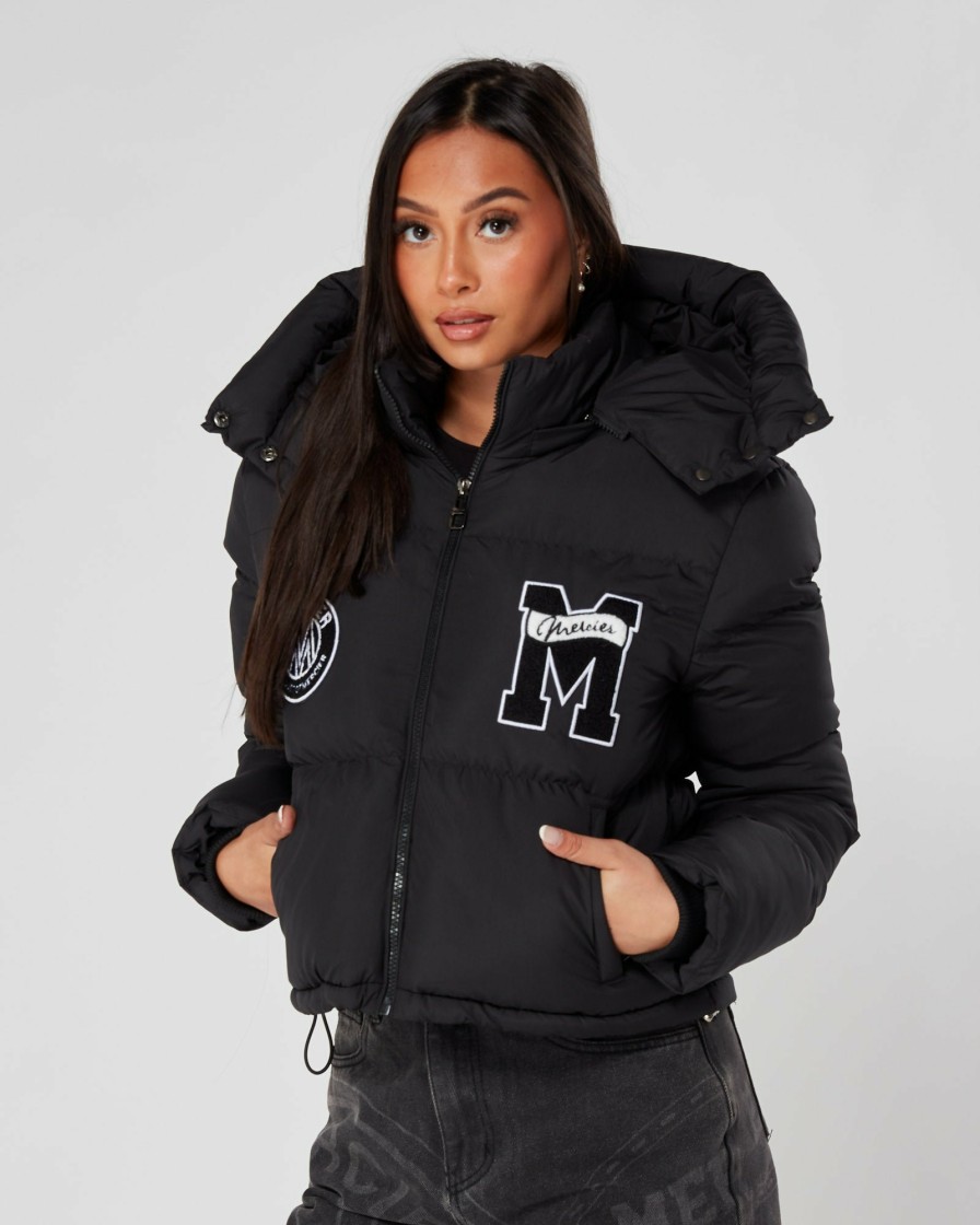 Womenswear Mercier | Womens Black Academy Cropped Jacket