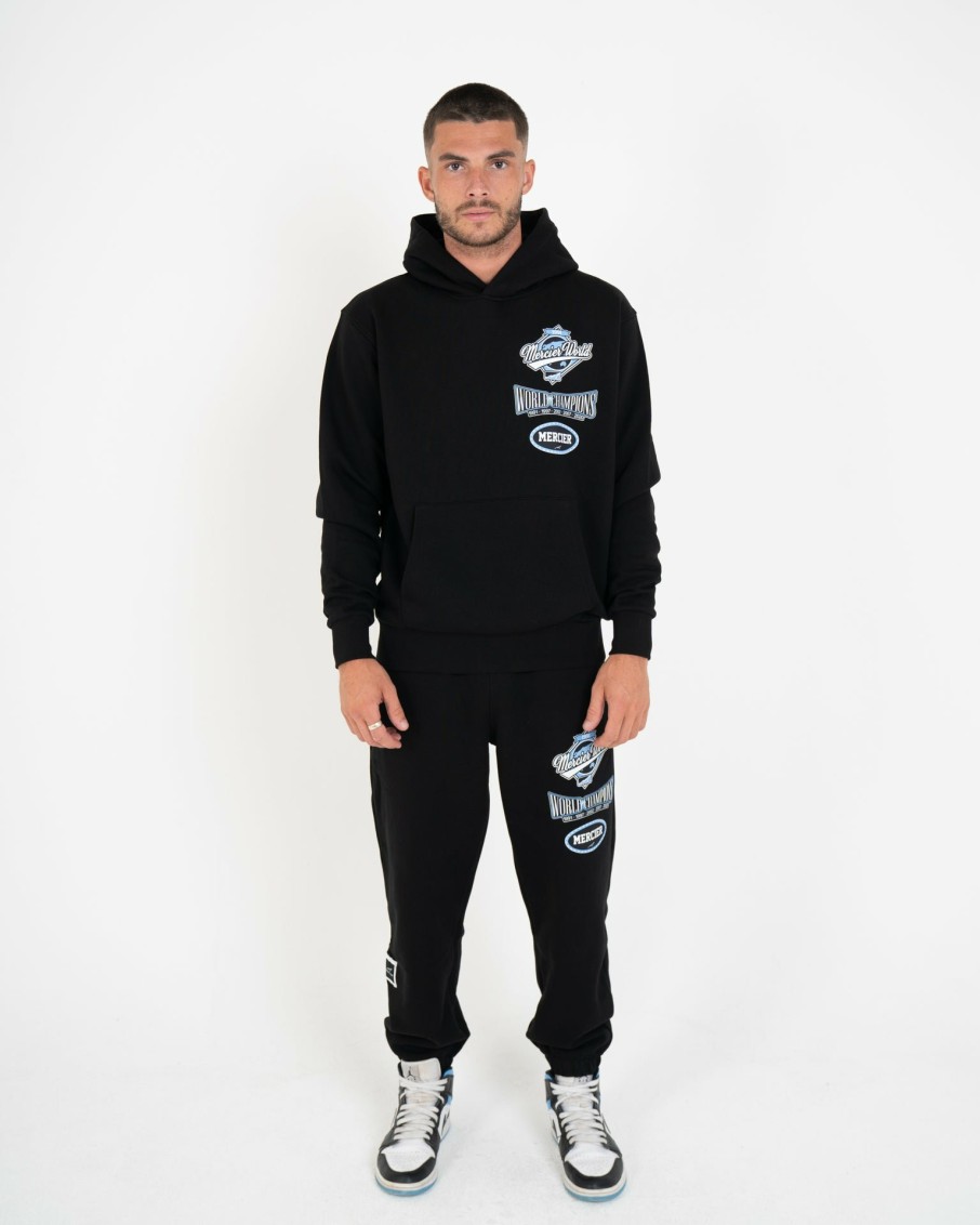 Menswear Mercier | Black Sky Mercier World Joggers