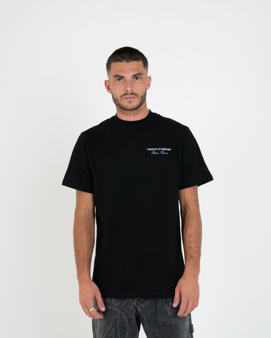 Menswear Mercier | Black Sky Product Of Mercier Tshirt