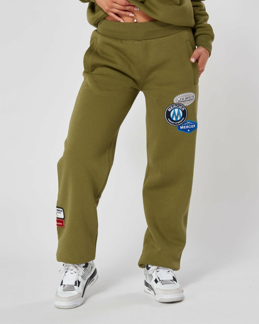 Womenswear Mercier | Womens Khaki Og Badge Joggers