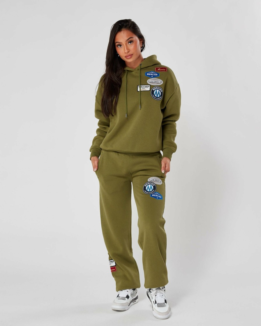 Womenswear Mercier | Womens Khaki Og Badge Joggers