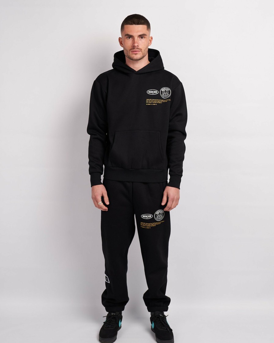 Menswear Mercier | Black Yellow Caruso Joggers