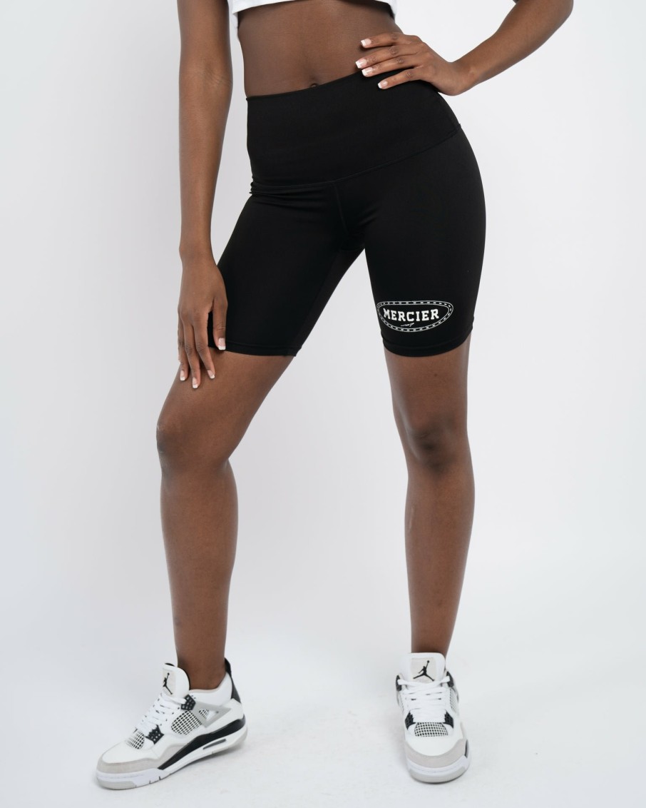 Womenswear Mercier | Womens Black Maison Cycling Shorts