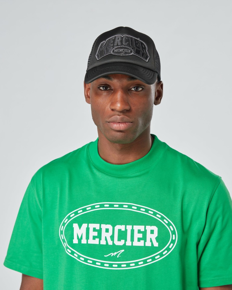 Menswear Mercier | Black Court Foam Trucker