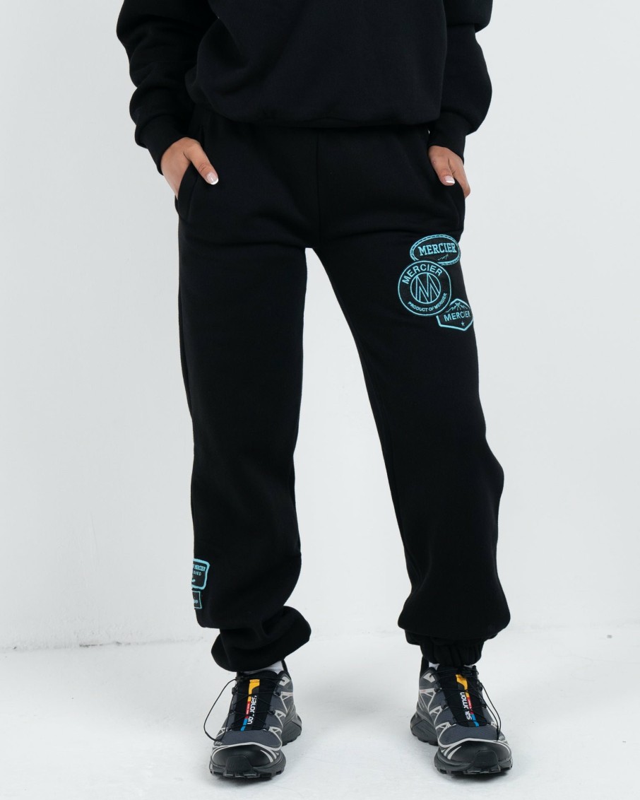 Womenswear Mercier | Womens Black Tiffany Og Badge Joggers