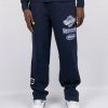 Menswear Mercier | Navy Mercier World Joggers