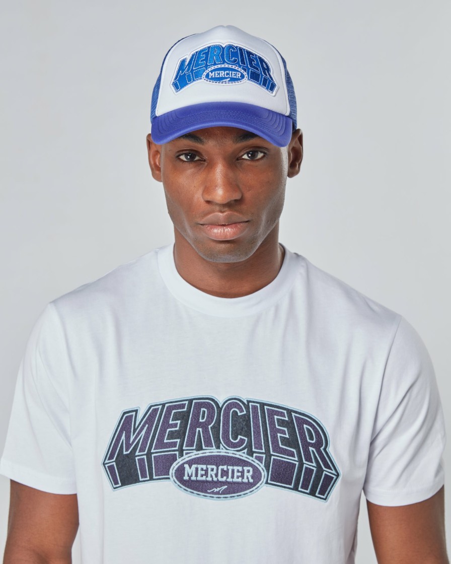 Menswear Mercier | Purple White Mercier Court Foam Trucker