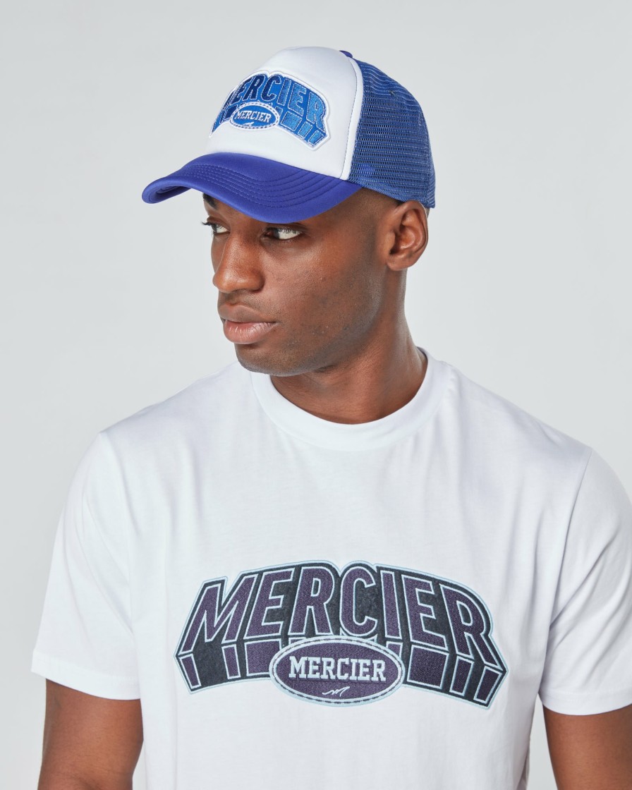 Menswear Mercier | Purple White Mercier Court Foam Trucker