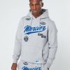 Menswear Mercier | Grey Mercier Teams Badge Hoodie