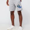 Menswear Mercier | Grey Marl Og Mercier Badge Shorts