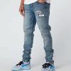 Menswear Mercier | Stonewash Mercier Og Badge Jeans