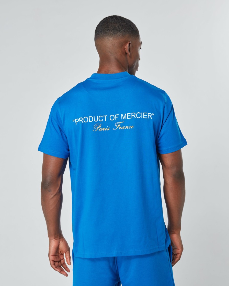 Menswear Mercier | Cobalt Product Of Mercier Tshirt