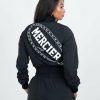 Womenswear Mercier | Womens Black Maison Cropped Jacket